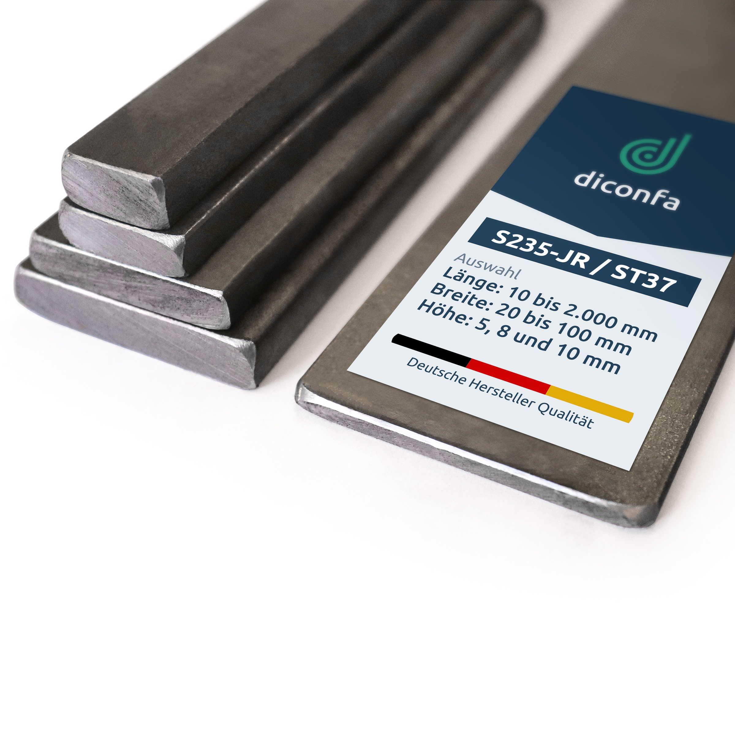 Flachstahl - Flacheisen S235JR ST37