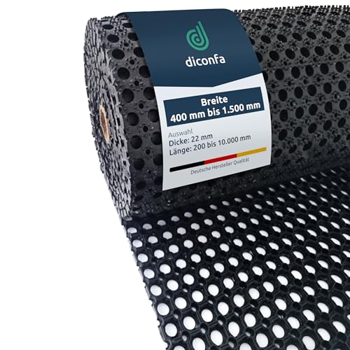 Ringgummimatte 22 mm stark nach Maß