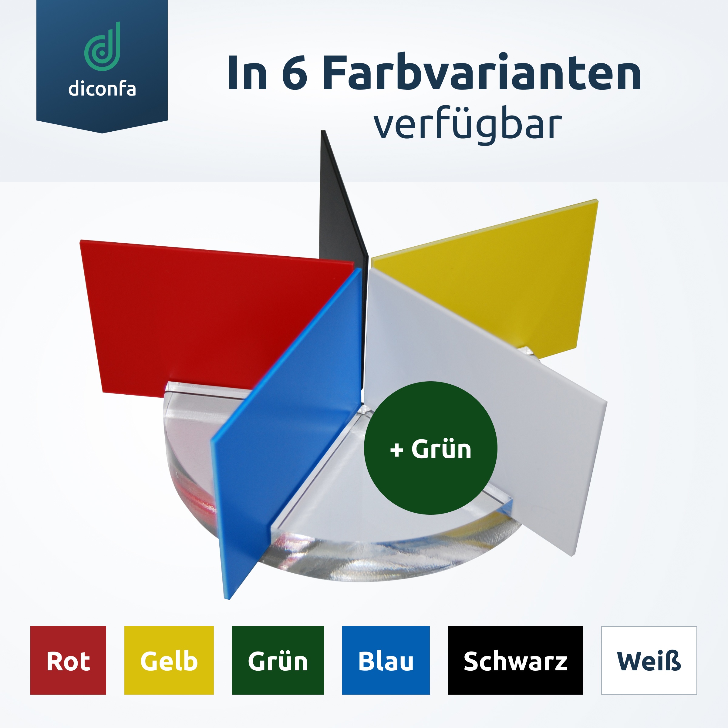 Kunststoffplatte Polystyrol Gelb