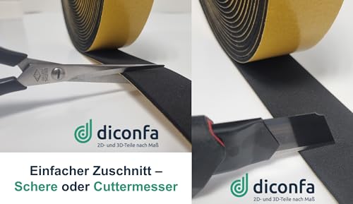 PROFILINE Dachfenster Dichtung selbstklebend, 3 mm dick - kompatibel mit VELUX