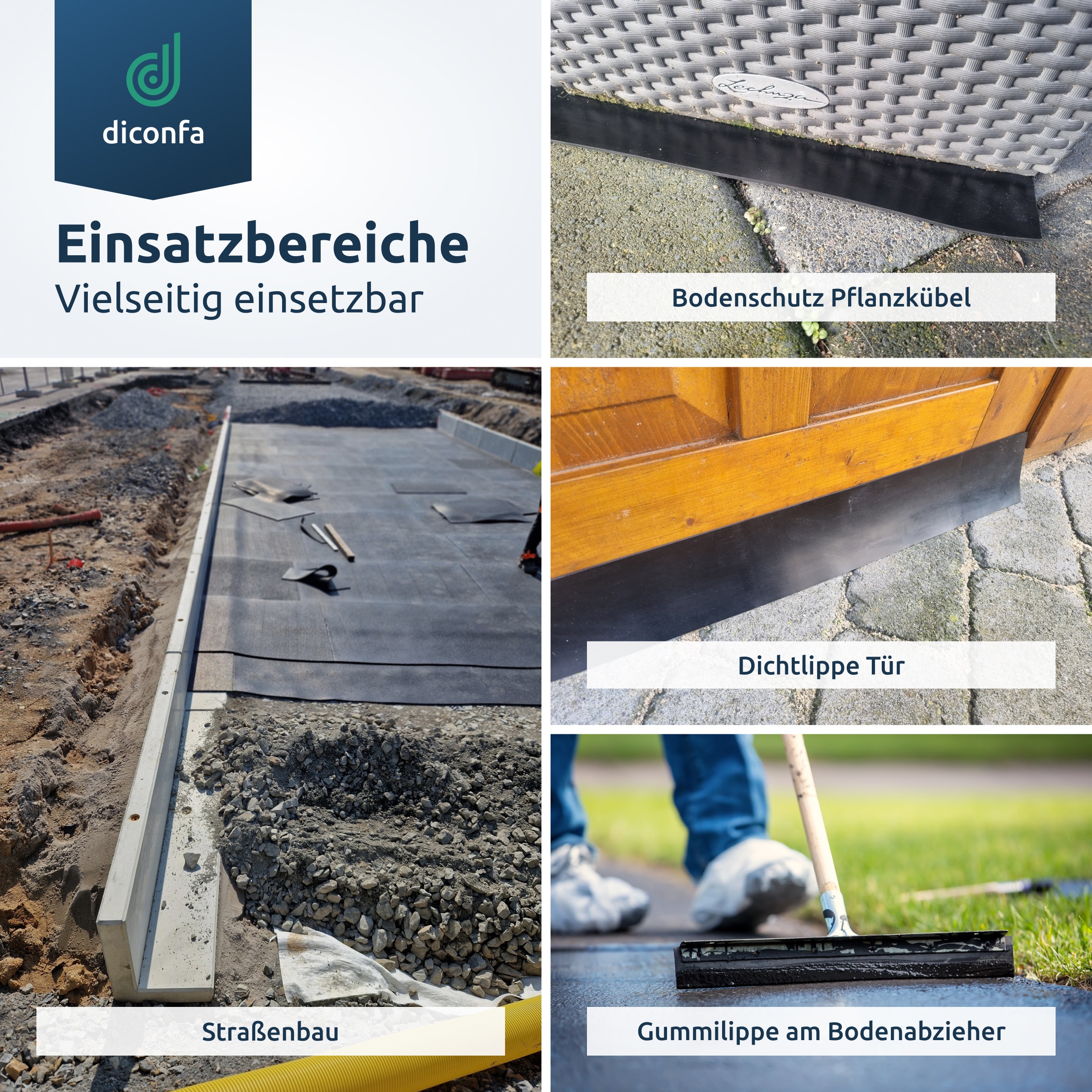 Gummistreifen nach Maß