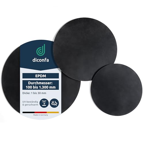 RUNDE Gummimatte PROFILINE - EPDM - nach Maß