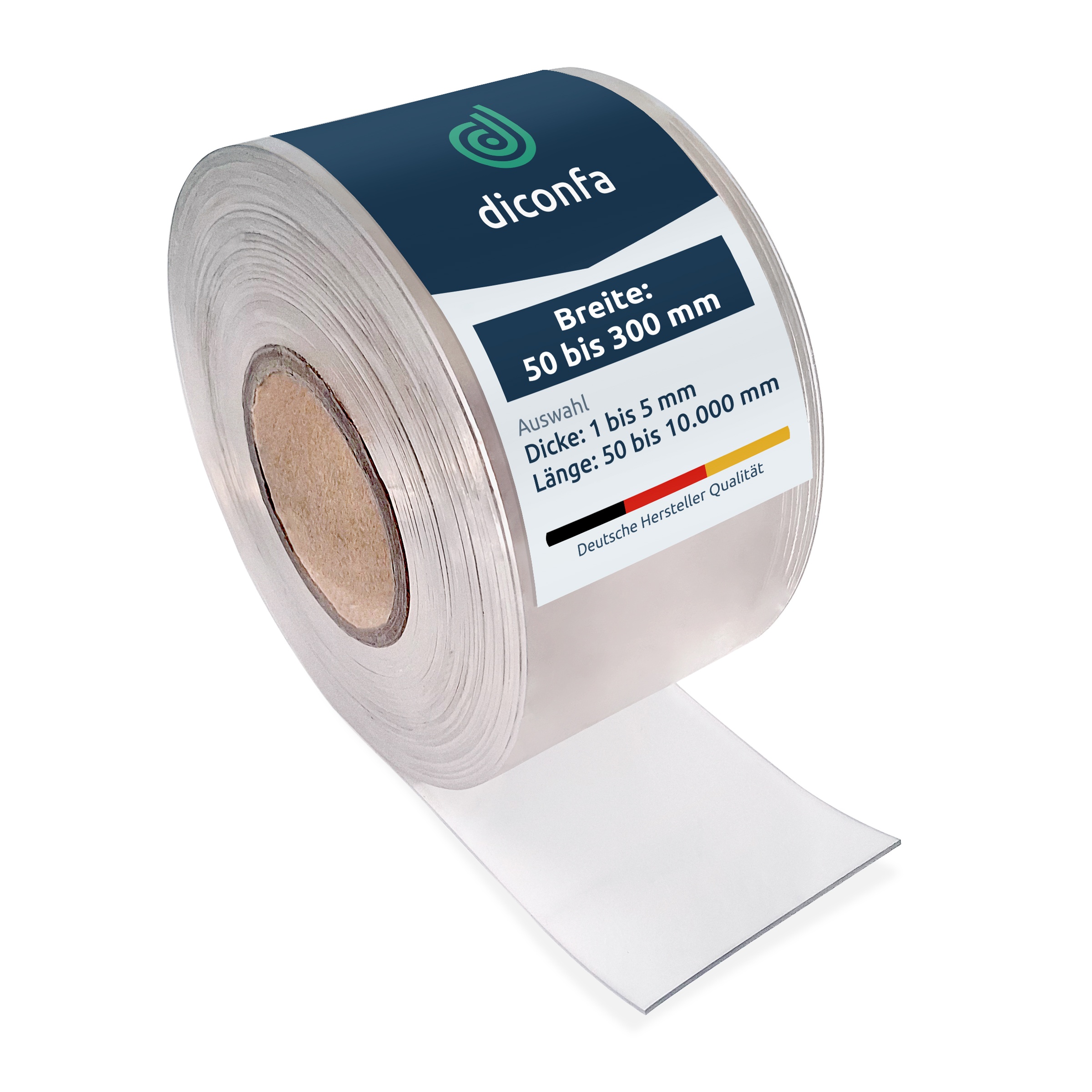 PVC-Streifen glasklar nach Maß