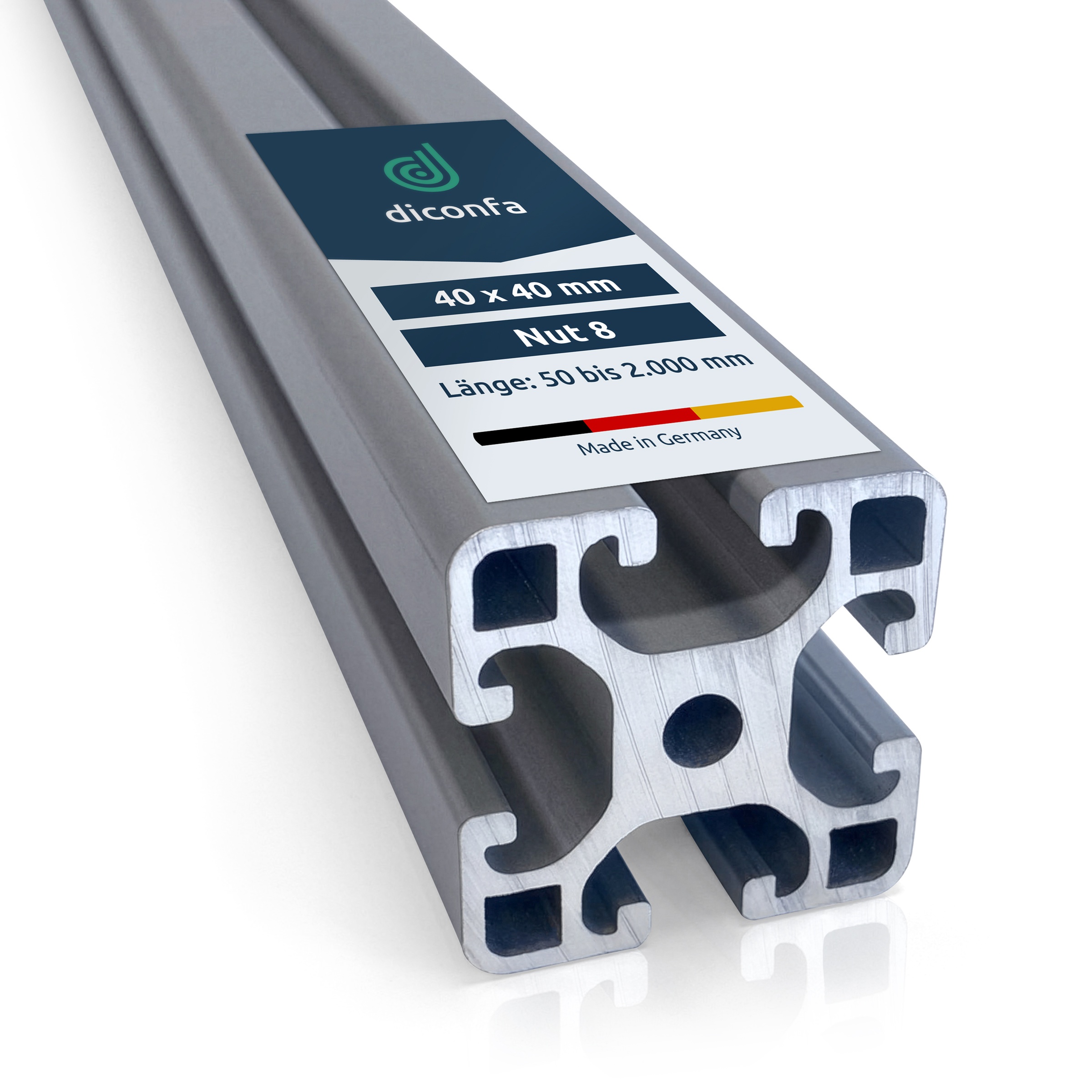 Aluprofil verschiedene Größen nach Maß