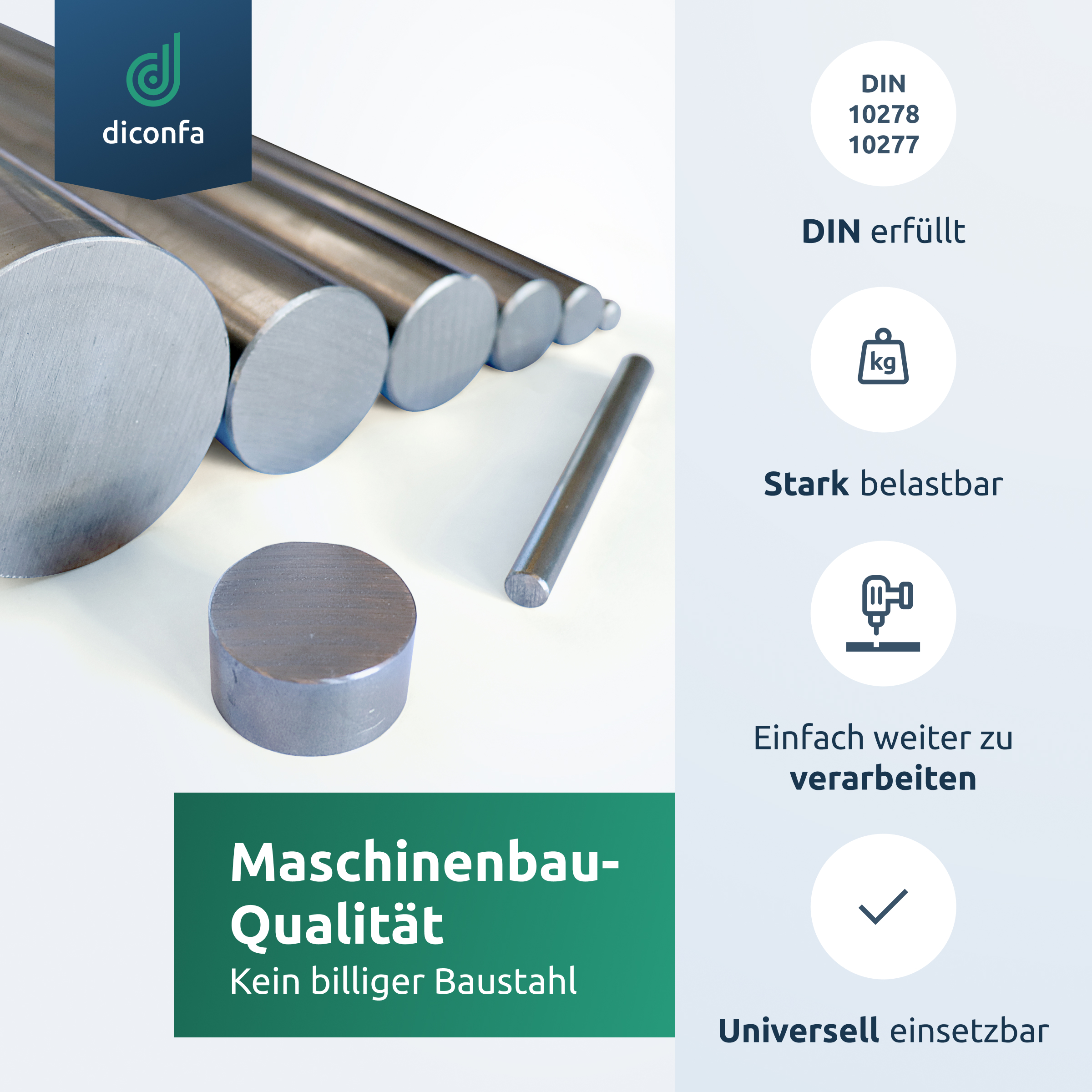 Rundstahl S355 J2+C nach Maß