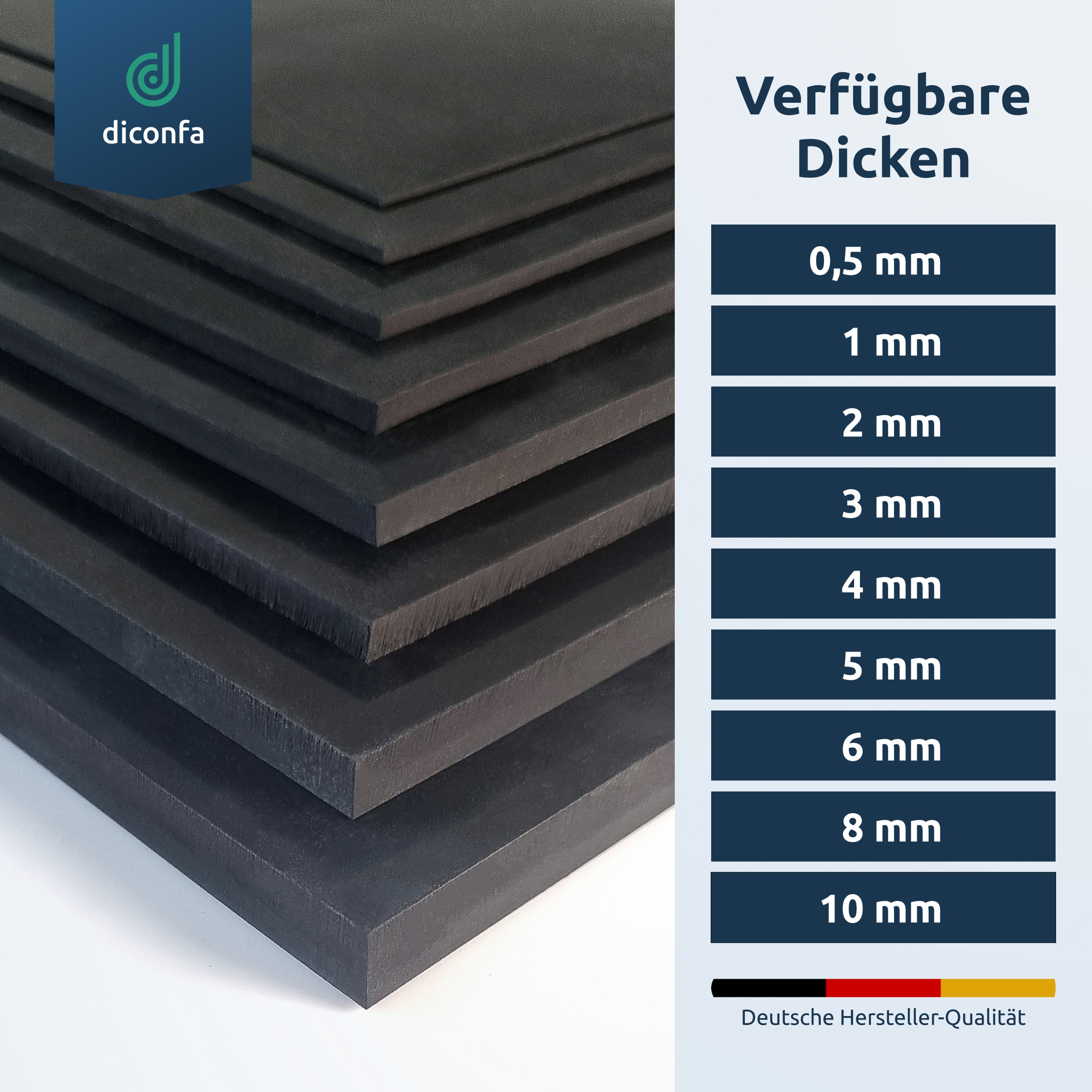 Gummistreifen selbstklebend nach Maß