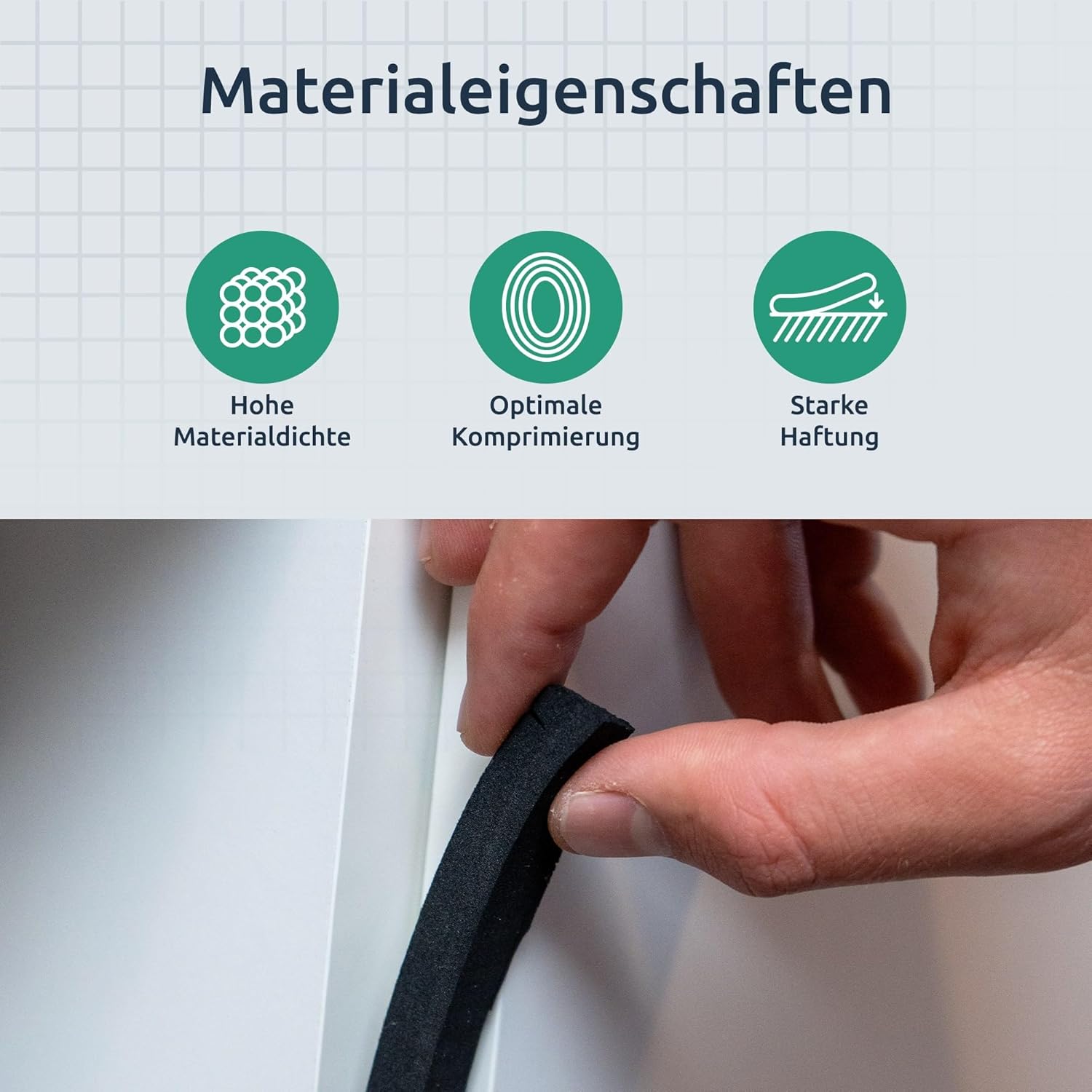 EPDM Zellkautschuk Dichtungsband selbstklebend