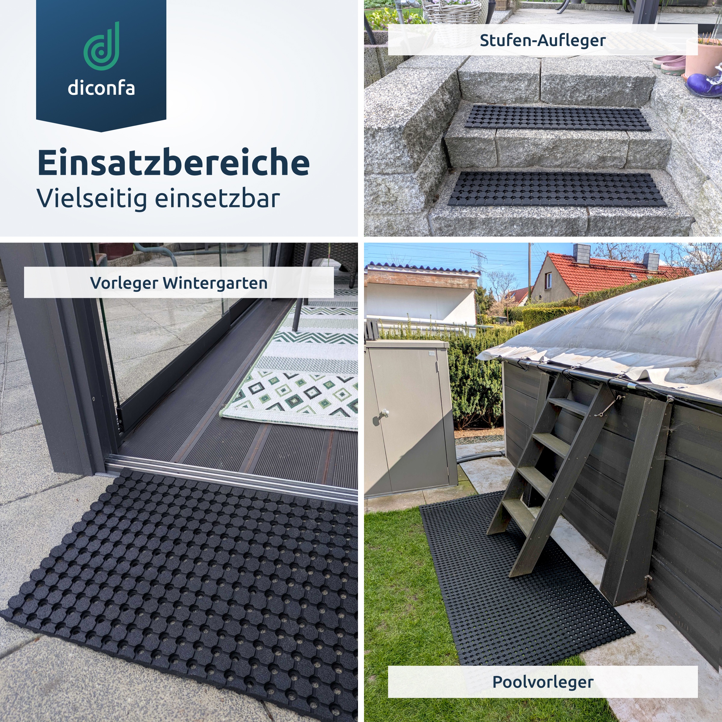 Gummimatte Lochmatte nach Maß