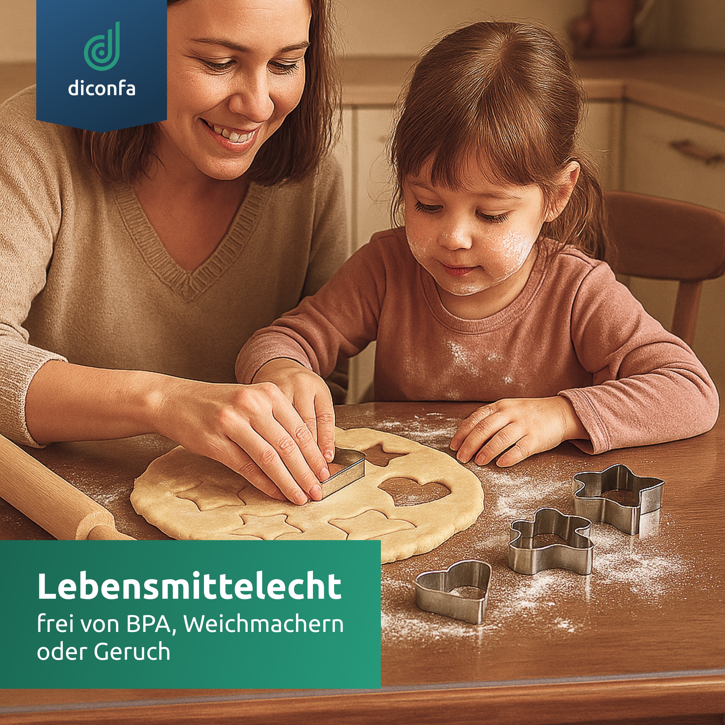 Tischfolie transparent 45 Grad V-Kante nach Maß