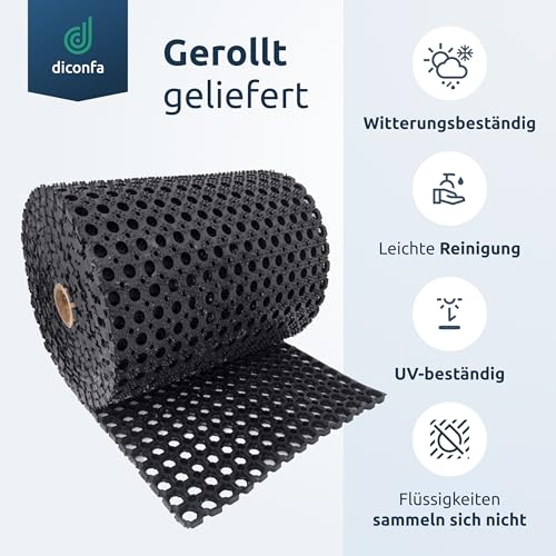 Ringgummimatte 22 mm stark nach Maß